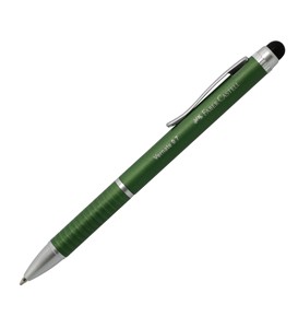 Vernate Blue & Black Stylus Pen, 0.7mm Tip, Green